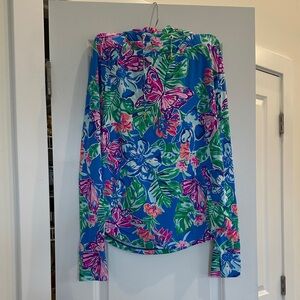 Lilly Pulitzer Top with Built In Mask
